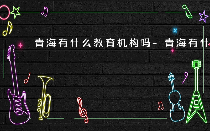 青海有什么教育机构吗-青海有什么教育机构